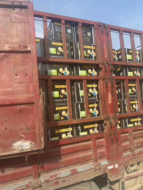 四百余箱糖醇肥料發貨至海南3 四百余箱糖醇肥料發貨至海南3